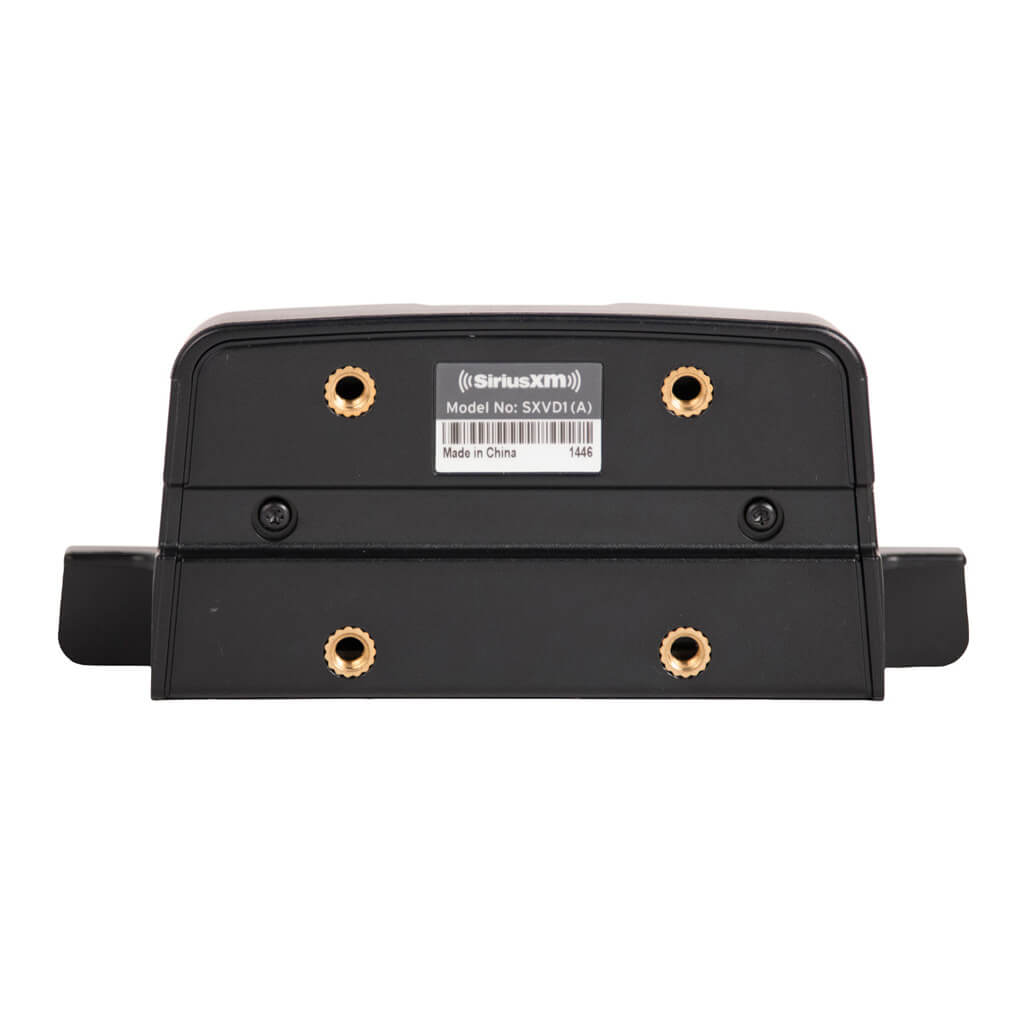 Back of SXVD1 vehicle dock