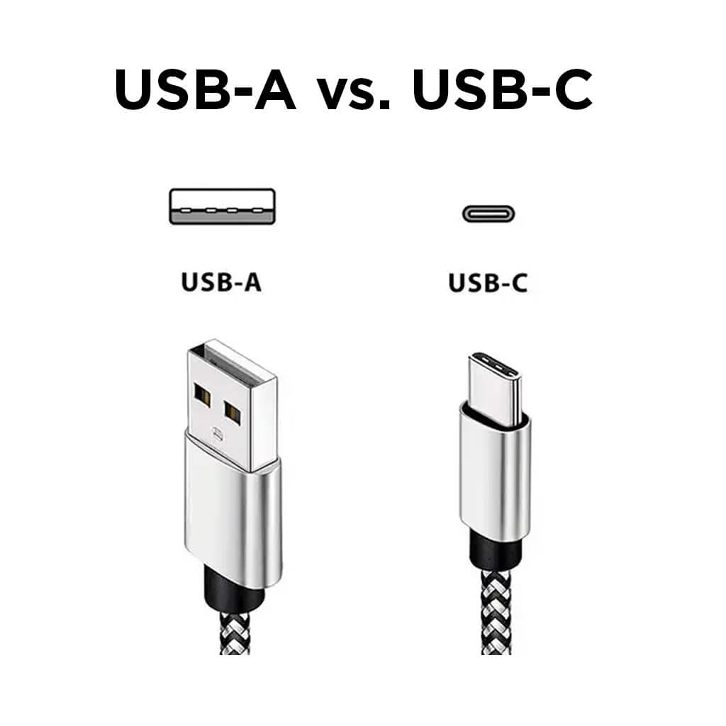 USB-A vs USB-C