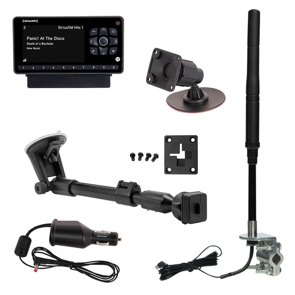 SiriusXM OnyX EZR PRO truck installation bundle