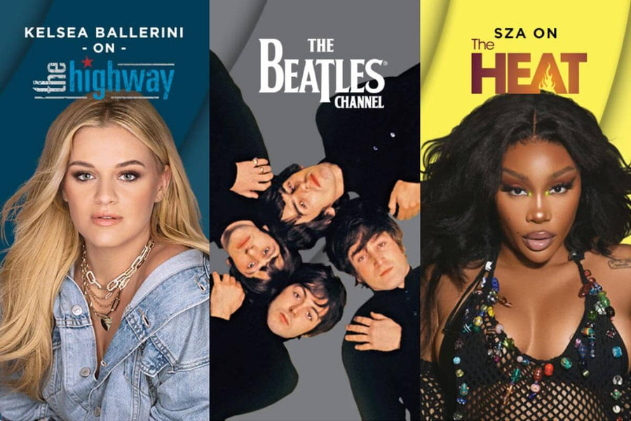 SiriusXM music programming