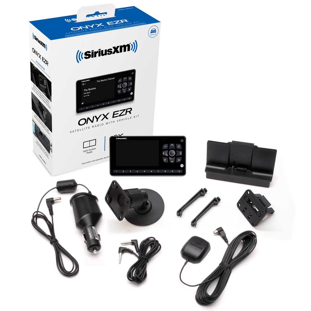 SiriusXM OnyX EZR radio installation kit