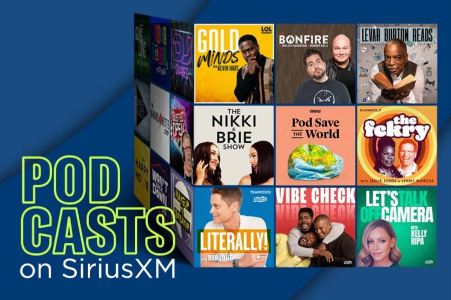 SiriusXM podcast programming